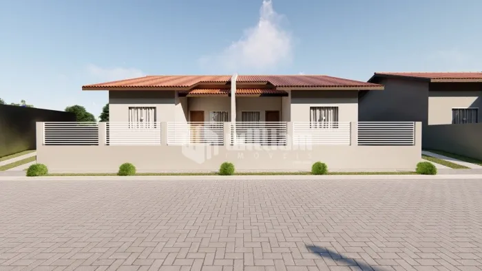 Casa à venda em Guabiruba, no bairro Holstein - Condomínio Residencial, 2 dormitórios, 69,