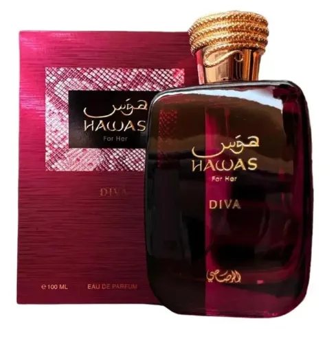 Perfume HAWAS DIVA RASASI... Produto 100% Original 