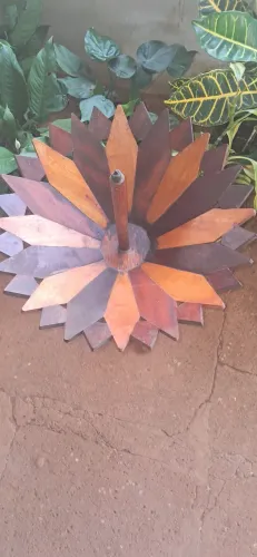 Fruteira em madeira maciça