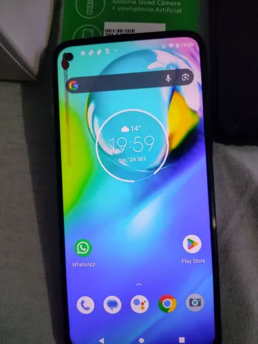 Moto G8 Power Muito Conservado (Caixa + Acessórios) - Ler Descrição