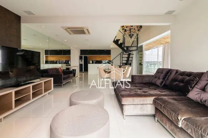 Cobertura com 3 dormitórios para alugar, 200 m² por R$ 47.000,00/mês - Jardins - São Paulo