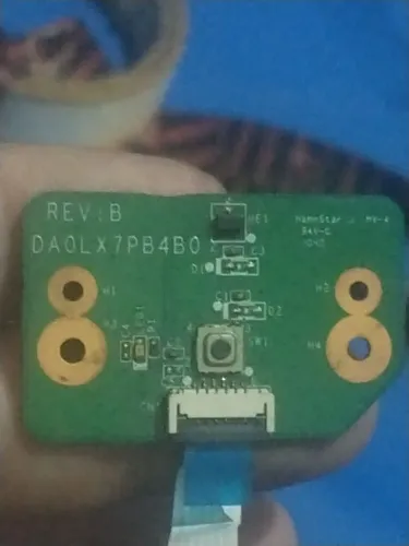 Placa Botão Power Liga Desliga HP Pavilion dv7-4000 DA0LX7PB4B0 