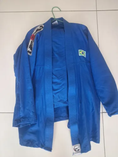 Kimono Dragão Judô/ Jiu Jitsu Azul M3