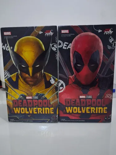 Kit combo Marvels wolverine e Deadpool zd toys 