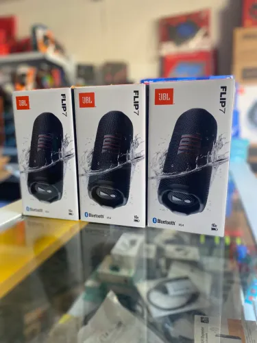 CAIXA DE SOM BLUETOOTH JBL FLIP 7 PRETO - JBLFLIP7BLKBR