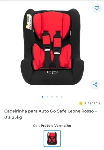 Cadeirinha de carro