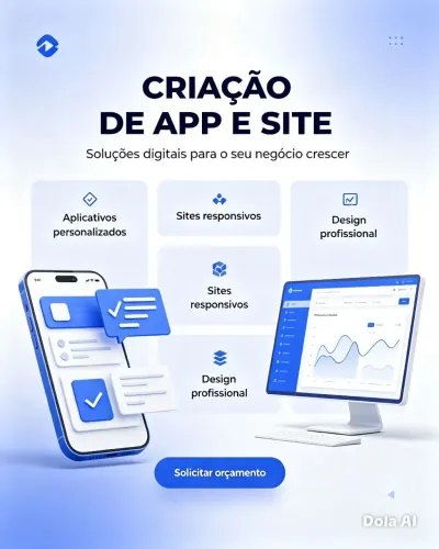 ? Criação de Sites e Aplicativos | Transformo sua ideia em negócio!