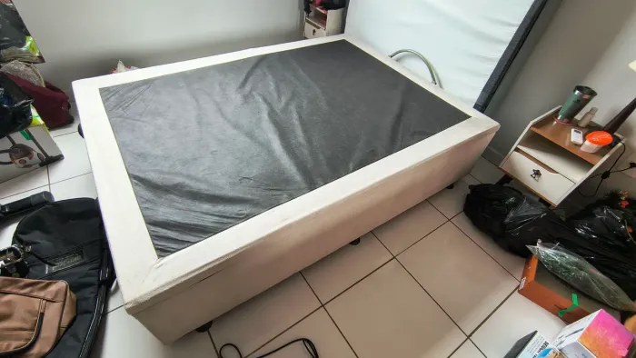 Cama box baú casal