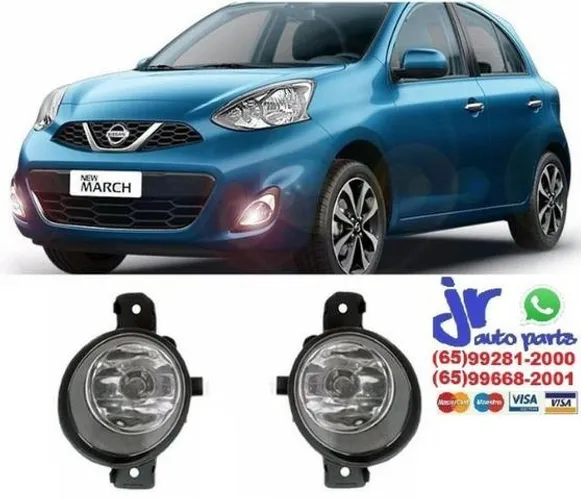 Par de Farol de Milha March 11 12 13 14 15 16 17