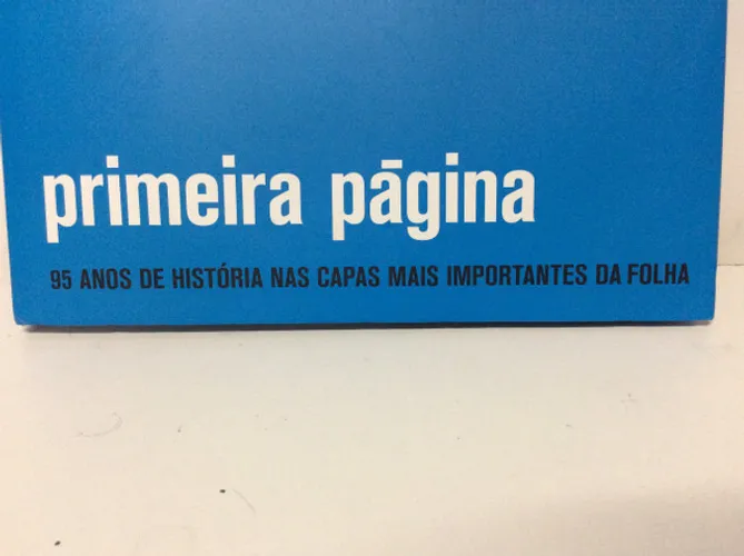 Livro jornais antigo ,folha de São Paulo