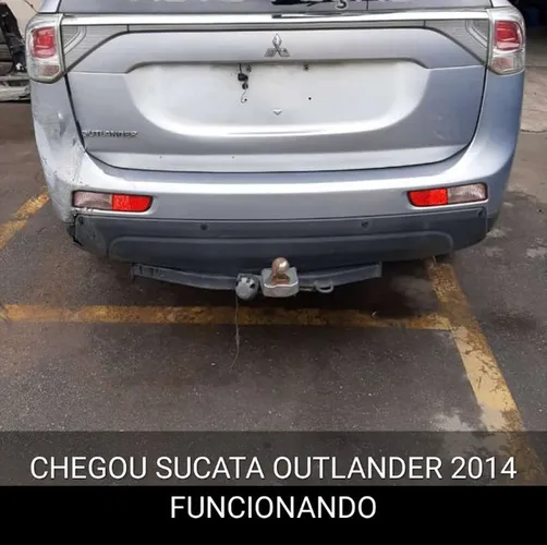 Sucata Mitsubishi Outlander 2014 para retirada de peças