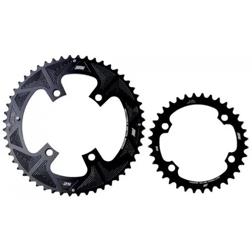 Coroas Dupla Speed Nottable 52-36 4 Furos BCD 110 Serve Shimano 105 Ultegra Dura-ace 6609