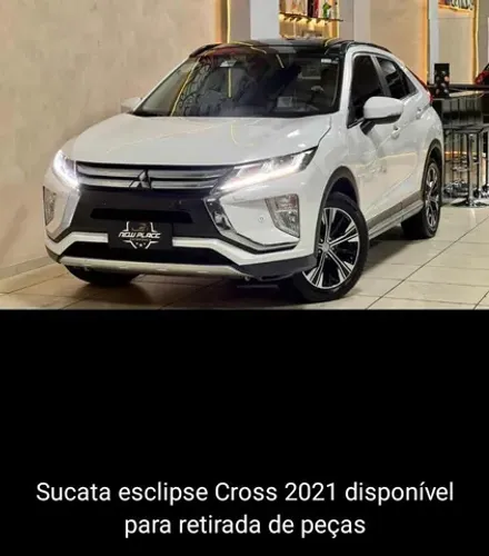 Sucata eclipse Cross 2021 para retirada de peças 