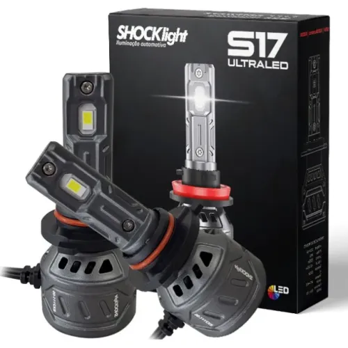 Lâmpada Farol LED S17 Nano - 55W HB3 - SLL-179005