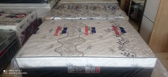 CAMA UNIBOX CASAL ESPUMA,ALTO PADRÃO