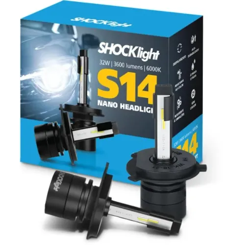 Lâmpada Farol LED S14 Nano - 35W H4 - SLL-140004