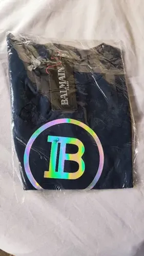 Camisa Balmain G azul peruana