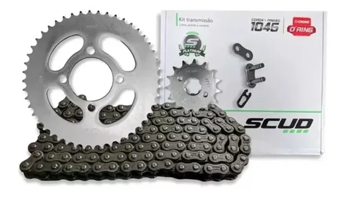 Kit Transmissão Relação XTZ 125 Scud (Entrega Grátis)