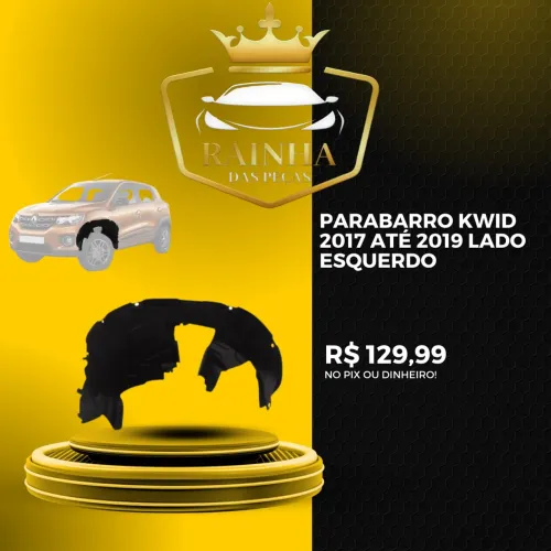 Parabarro Kwid 2017 aé 2019 Lado Esquerdo