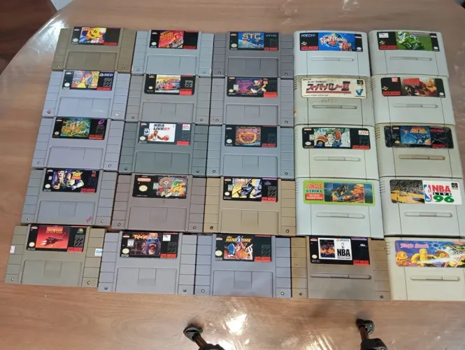 Fitas Jogos SNES *paralelas 