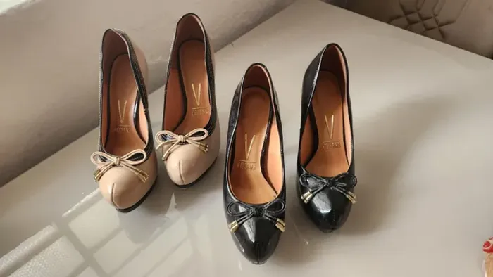 2 pares de Sapato, salto, Vizzano tam 35