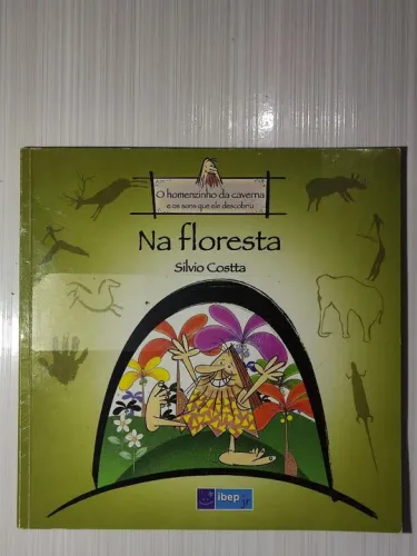 Livro infantil Na floresta - O homenzinho da caverna