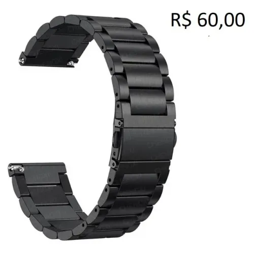 Pulseiras 20mm Diversas para Amazfit / P8 / Outros