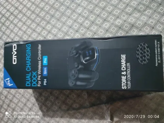 Carregador Duplo para Controles Joystick playstation 4
