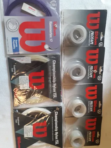 Cordas para reposição para raquete tenho nylon e super nylon 