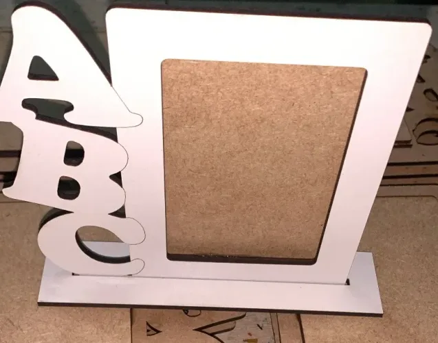 PORTA RETRATO ABC MDF