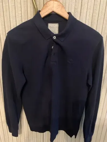 Camisa manga longa zara básica