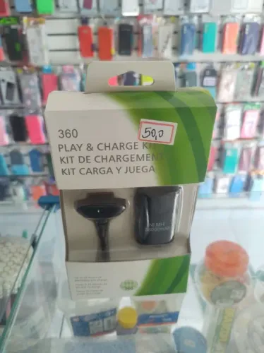 Kit Carregador + Bateria Xbox 360