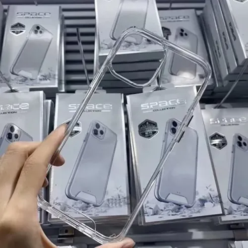 Case Super Premium iPhone 15 14 13 12 11 Pro Max Ultra Cristalina Botões Físicos
