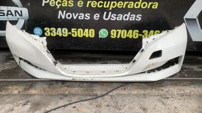 Parachoque Dianteiro Nissan Leaf 2018 Branco