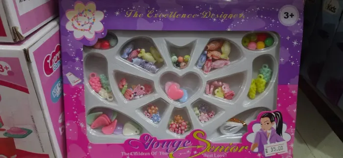 Kit de miçangas para fazer pulseiras e colares