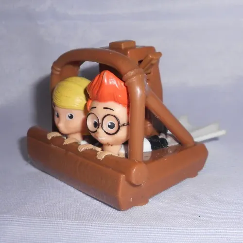 Brinquedo As Aventuras de Peabody e Sherman coleção Mc Donald's 2014