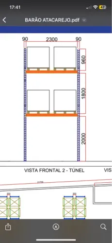 Estante de Aço para Organização