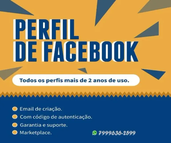 Perfil facebook antigo