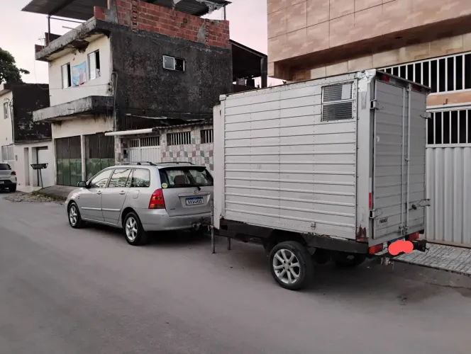 Trailer reboque baú 