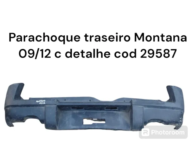 Parachoque Traseiro Montana 09/12 c Detalhe