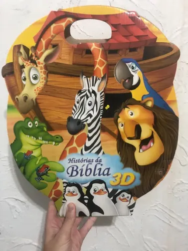 Histórias da Bíblia 3D - Livro Infantil