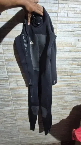 Roupa neoprene surf long john quiksilver