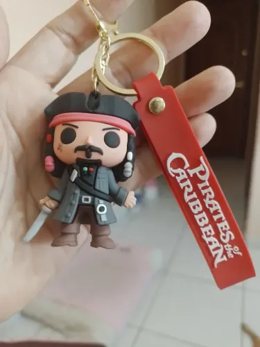Chaveiro do personagem Capitão Jack Sparrow