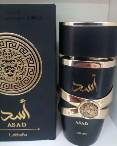 PERFUME IMPORTADO ÁRABE LATTAFA ASAD BLACK