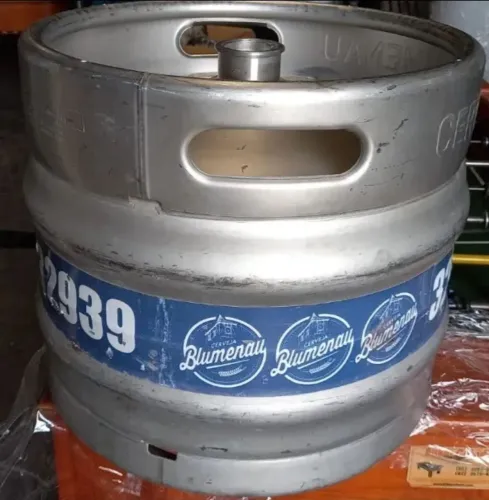 Barril de Cerveja Inox Blumenau - 30 Litros