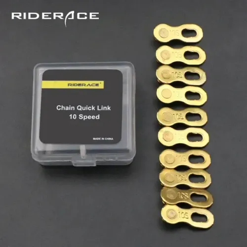 Emenda de Corrente Bike Ciclismo Power Link Dourada Gold 6 a 12v