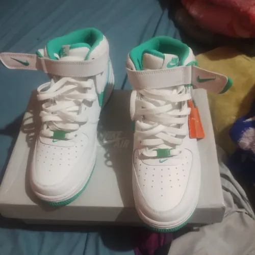 Tênis Nike Air Force 1 Verde Original 