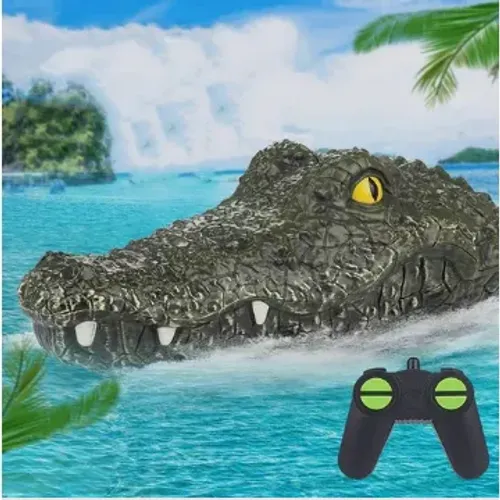 Cabeça De Jacaré De Crocodilo Com Controle Remoto