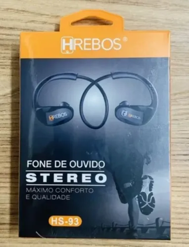 Fone de Ouvido Hrebos HS-93 Stereo - Novo