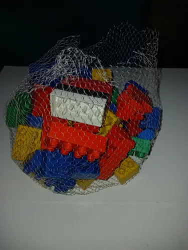 Blocos de Montar Coloridos 50 peças grande - Diversão Garantida!
